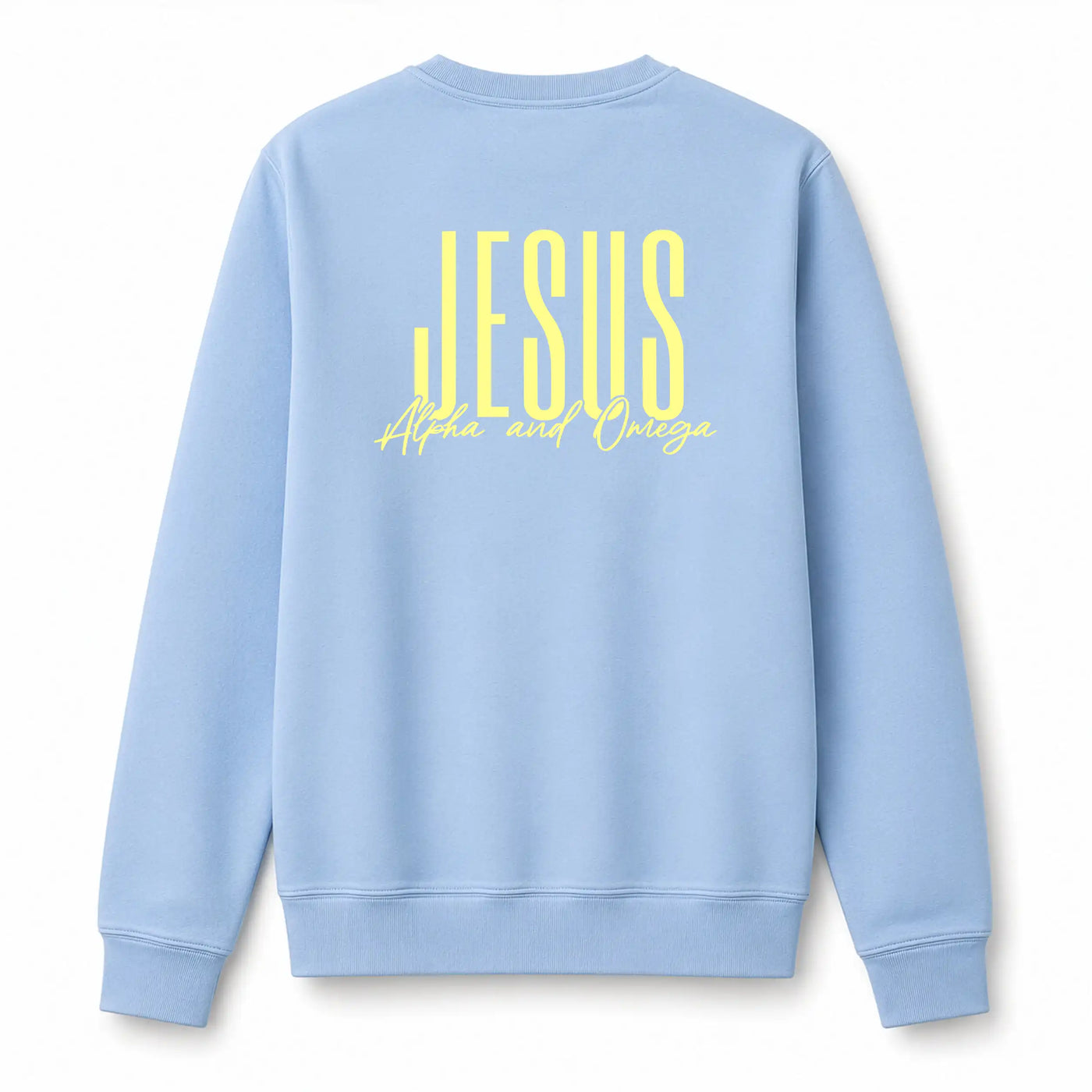 ALPHA AND OMEGA CREWNECK
