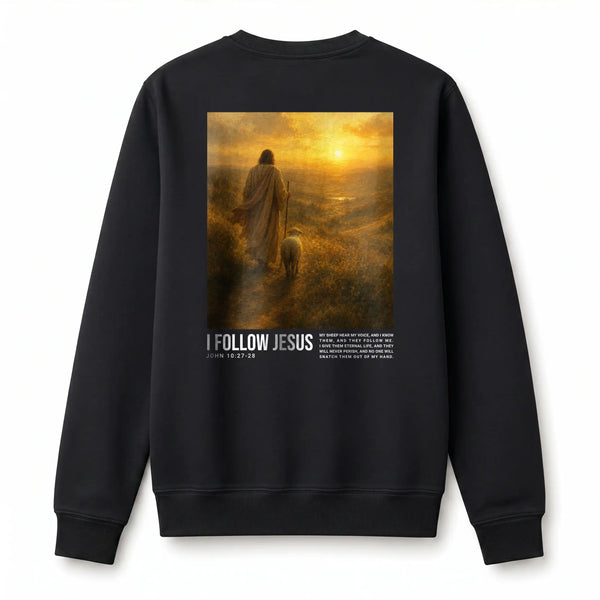 I FOLLOW JESUS CREWNECK