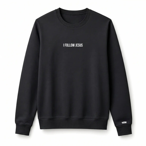 I FOLLOW JESUS CREWNECK